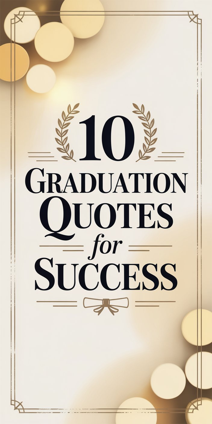10 Graduation Quotes for Success 10 Graduation Quotes for Success