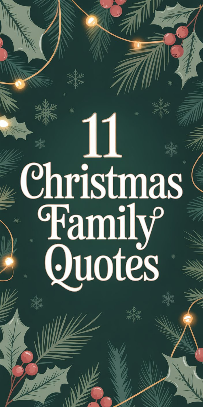 11 Christmas Family Quotes 11 Christmas Family Quotes
