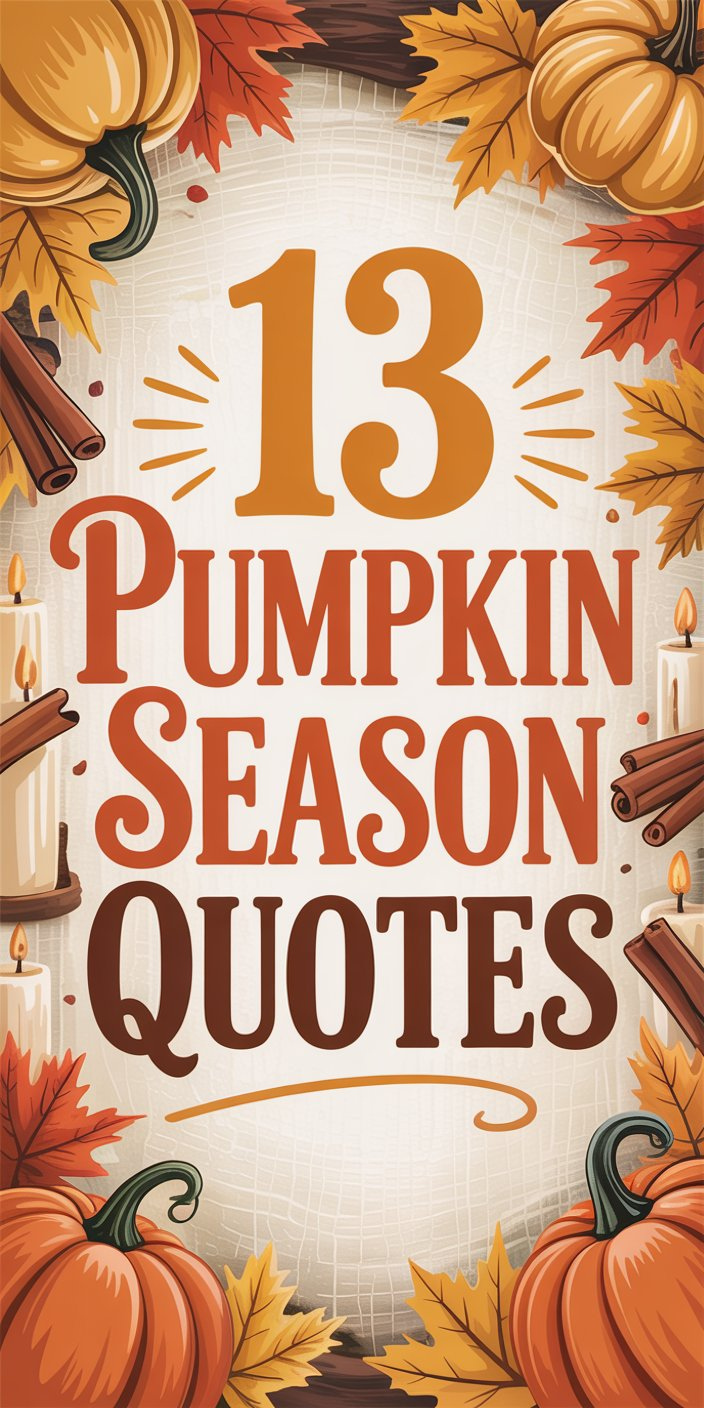 13 Pumpkin Season Quotes 13 Pumpkin Season Quotes