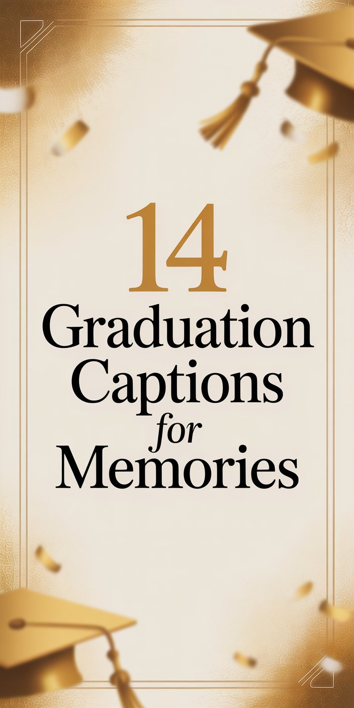 14 Graduation Captions for Memories 14 Graduation Captions for Memories