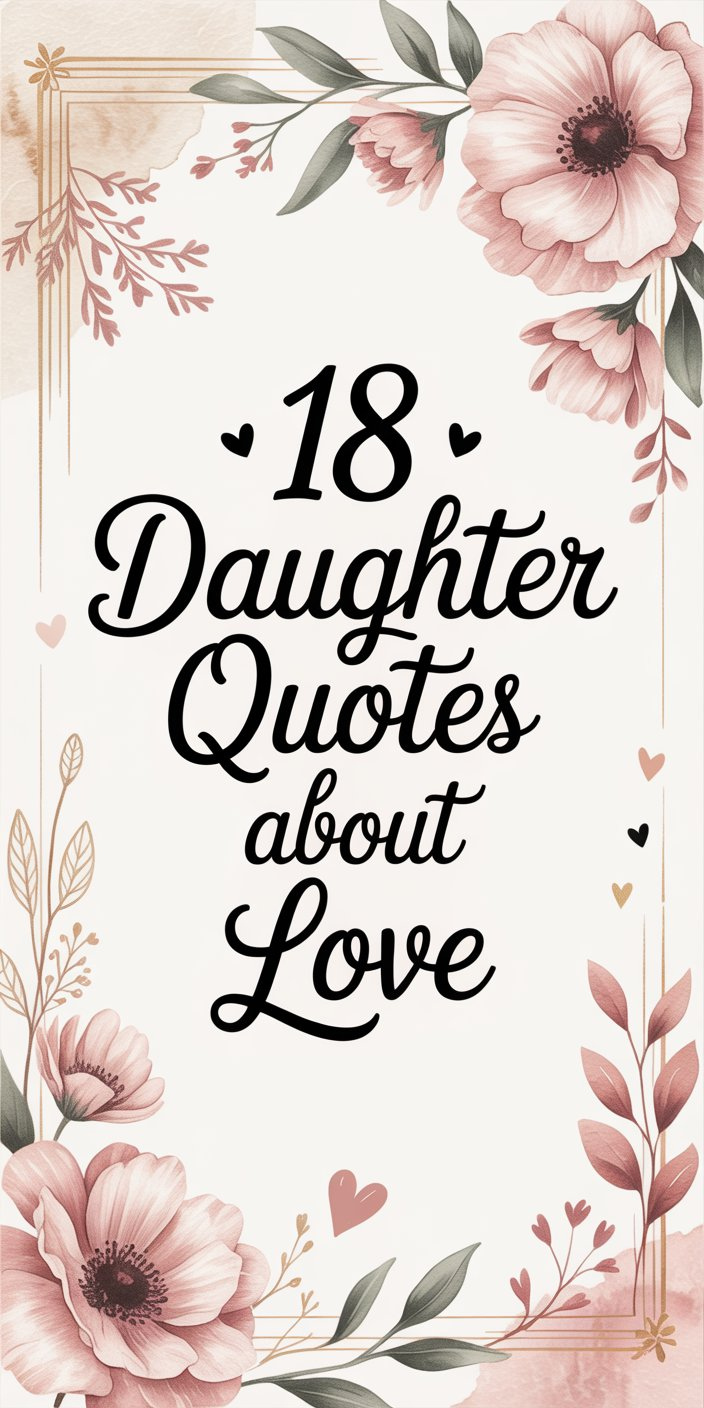 18 Daughter Quotes About Love 18 Daughter Quotes About Love