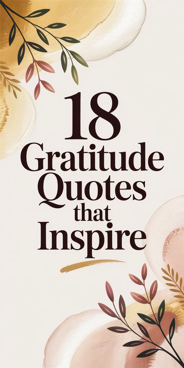 18 Gratitude Quotes That Inspire 18 Gratitude Quotes That Inspire