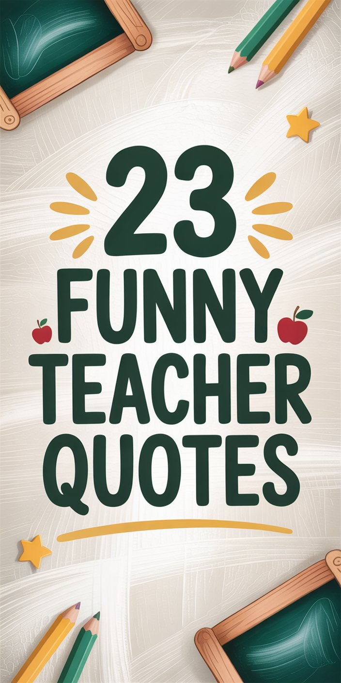 23 Funny Teacher Quotes 23 Funny Teacher Quotes